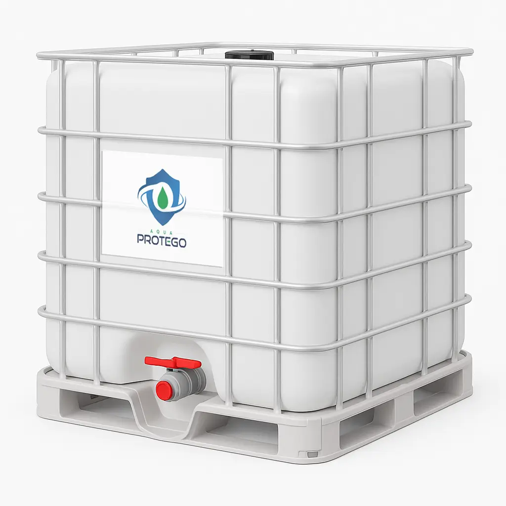 Hypochlorous Acid Bulk Solution | 1000L IBC Tote | For Cleaning, Food-Grade Sanitizing & Face, Skin Formulations