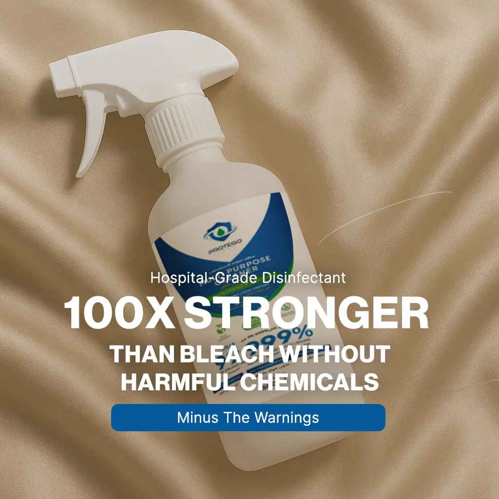 Aqua Protego - Multi Purpose Hypochlorous Acid Spray Cleaner (500 ml) - Non-Toxic, Pure HOCl Solution - Image 5