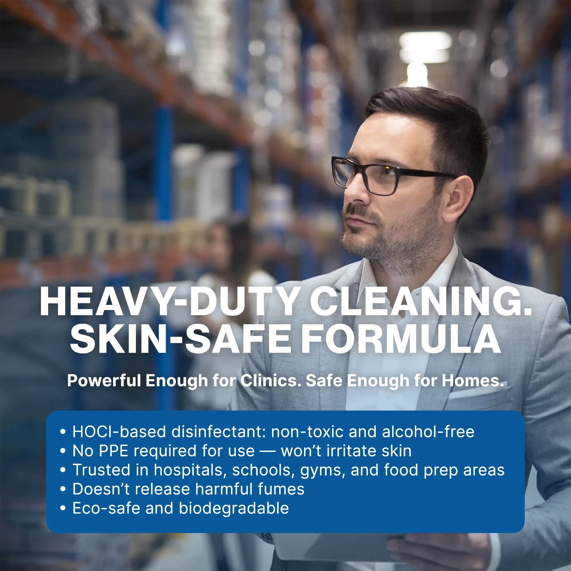 Aqua Protego Hypochlorous Acid Disinfectant 20L – Non-Toxic, Alcohol-Free HOCl Solution | Hospital-Grade Bulk Disinfectant for Fogging, Spraying & Mopping | Safe for All Surfaces - Image 3