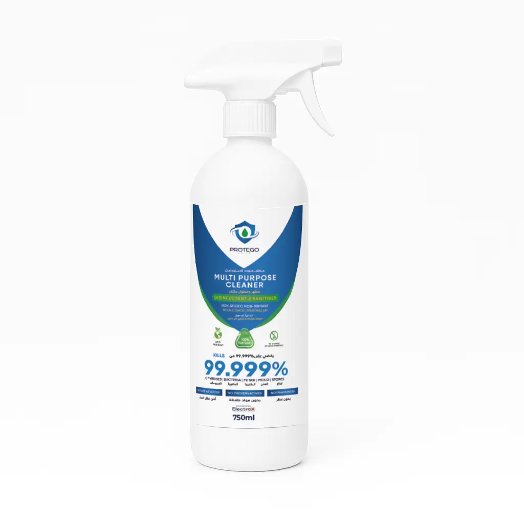 Aqua Protego - Hypochlorous Acid Spray - Multi Purpose Cleaner (750 ml) - Non-Toxic, Kills 99.99% Germs