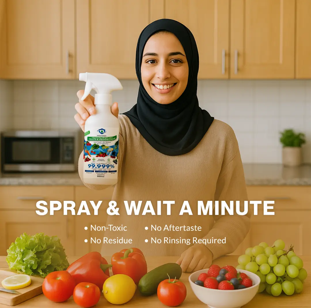 Aqua Protego Fruit and Vegetable Wash – Non-toxic Food Grade Sanitizer - Image 8